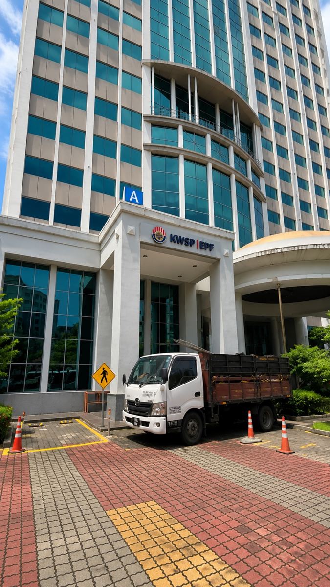 Projek pemasangan tinted SAS PRO TINT di KWSP Georgetown
